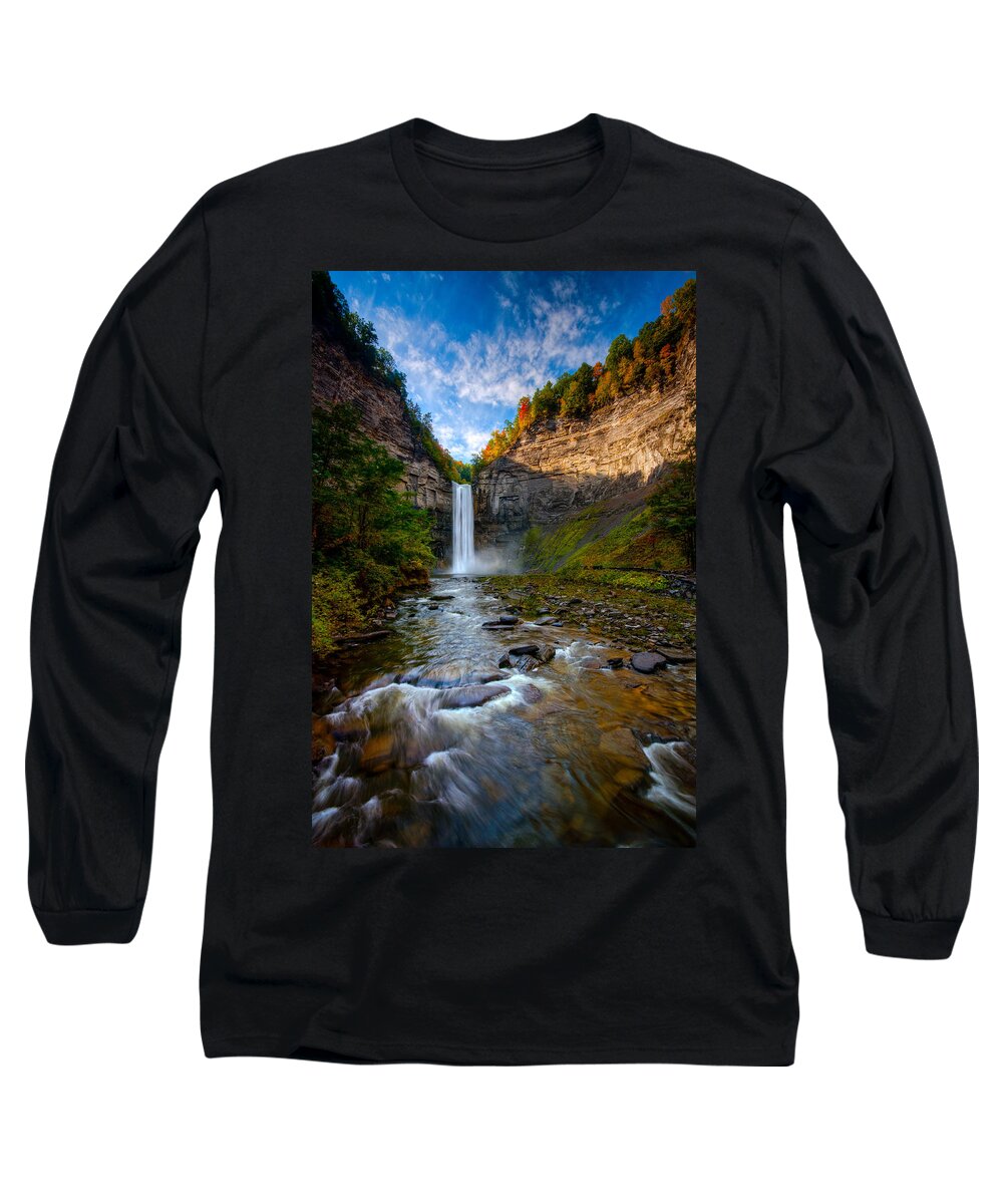 Taughannock State Park Long Sleeve T-Shirt featuring the photograph Autumn Riches by Neil Shapiro