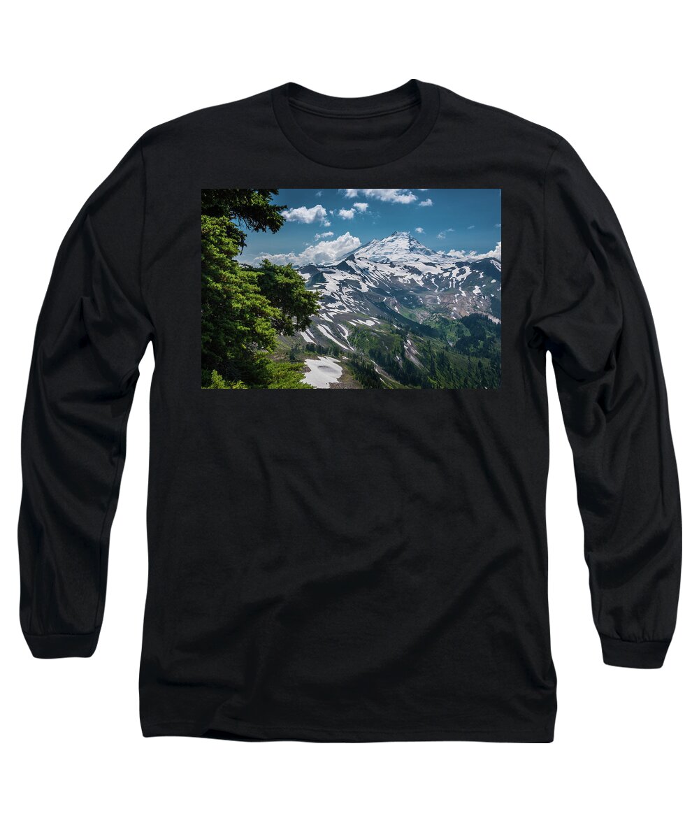 Mountain Long Sleeve T-Shirt featuring the photograph Baker Beauty 2 by Chris McKenna