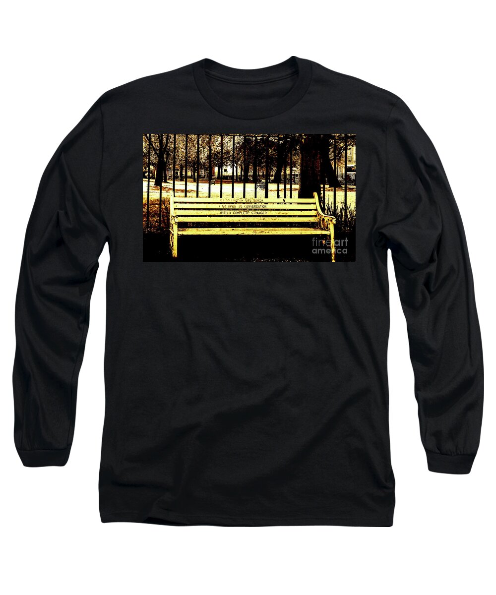Random Images By Lexa Harpell Long Sleeve T-Shirt featuring the photograph Be That Stranger by Lexa Harpell