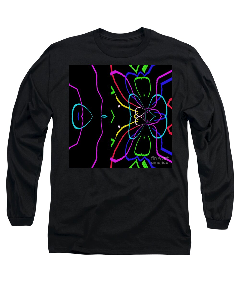James Smullins Long Sleeve T-Shirt featuring the digital art Butterfly Effect by James Smullins