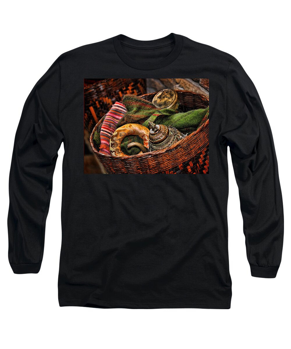Camelback Lodge Long Sleeve T-Shirt featuring the photograph Camelback 8848 by Sylvia Thornton