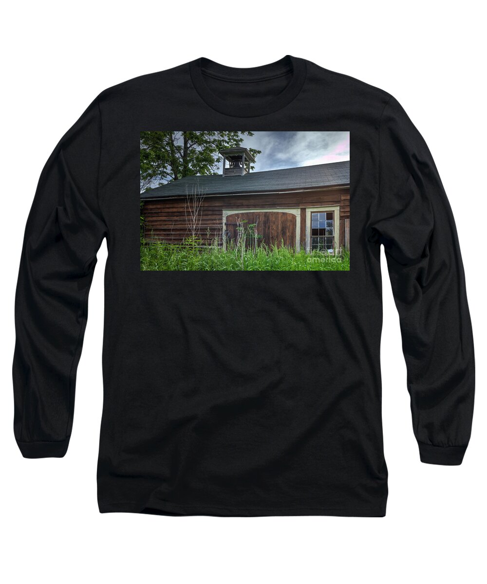 Abandoned Long Sleeve T-Shirt featuring the photograph Carriage House by Roger Monahan