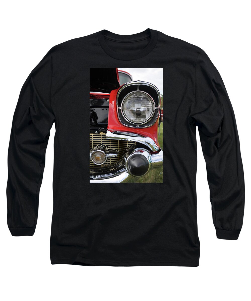 Car Long Sleeve T-Shirt featuring the photograph Chevy Bel Air by Glenn Gordon