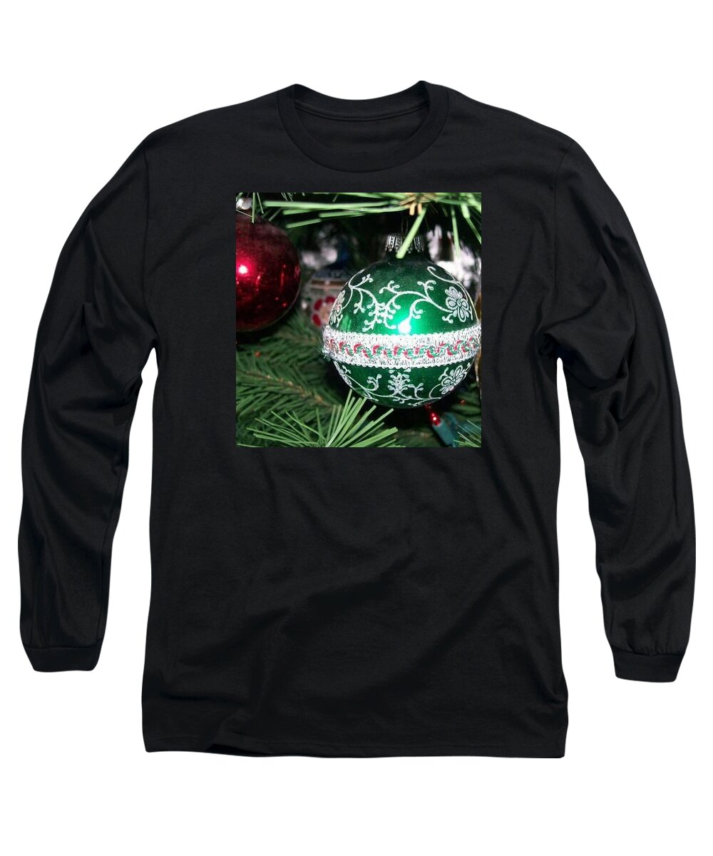 Christmas Long Sleeve T-Shirt featuring the photograph Christmas ornament by Kimberly W