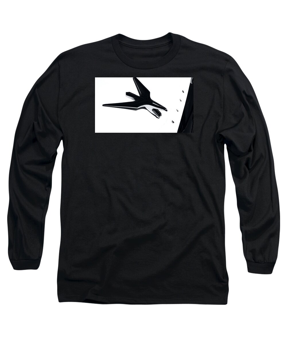 Mascot Long Sleeve T-Shirt featuring the photograph Chrysler Eagle Mascot by Michael Hope