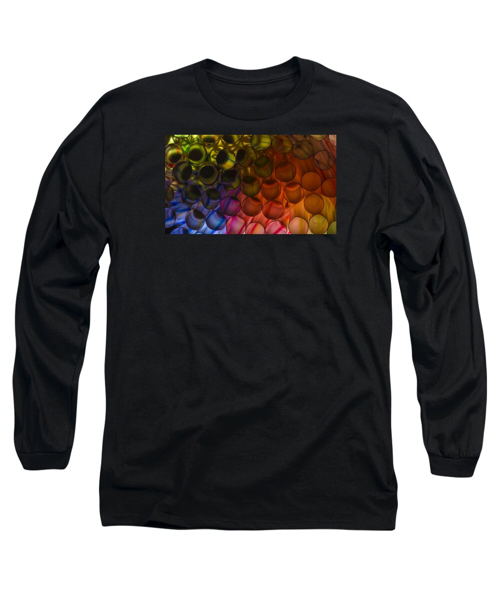 Circles Long Sleeve T-Shirt featuring the photograph Circles in Color by Robert McKay Jones