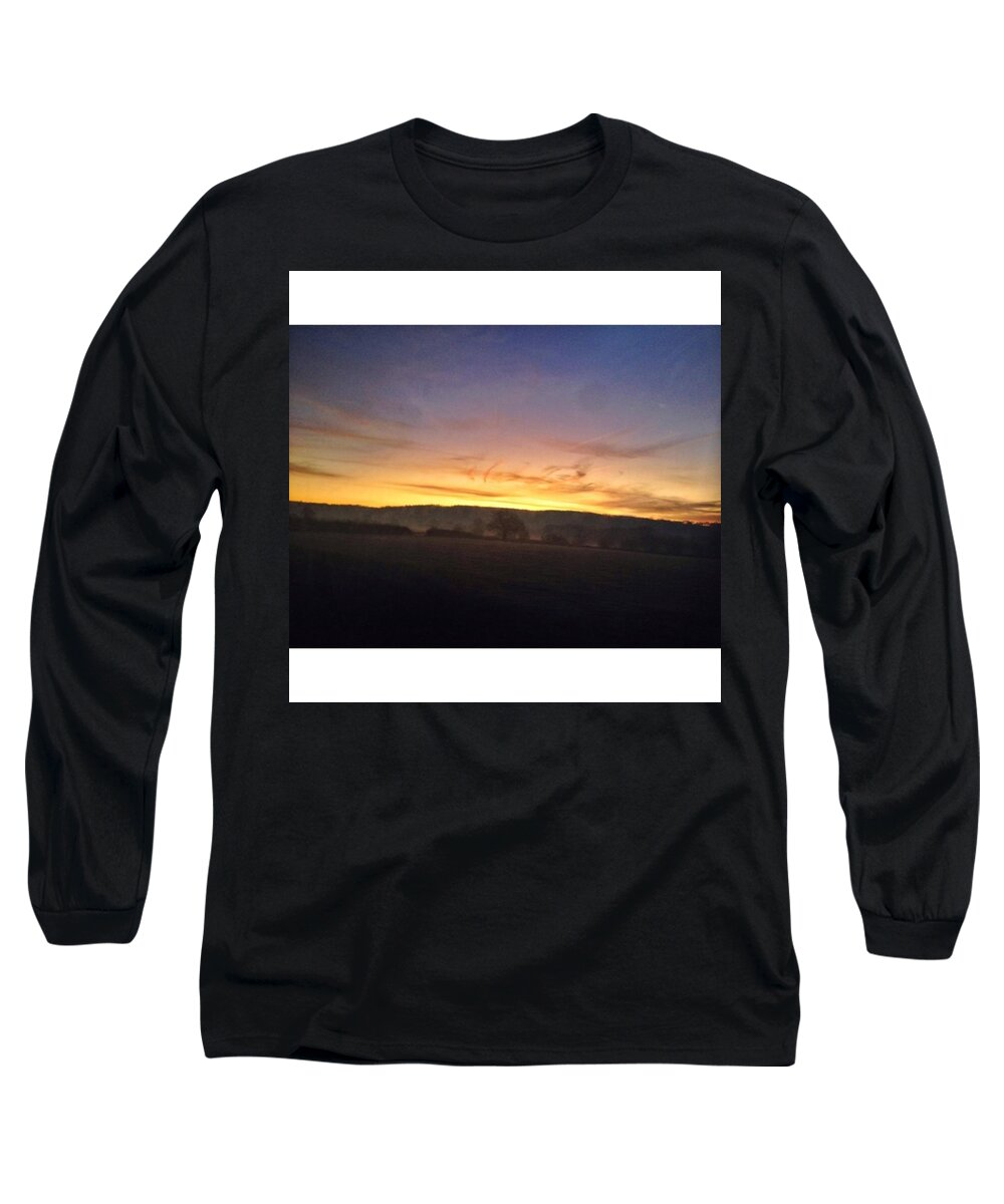 Beautiful Long Sleeve T-Shirt featuring the photograph College Bus.
#sunrise by Tai Lacroix