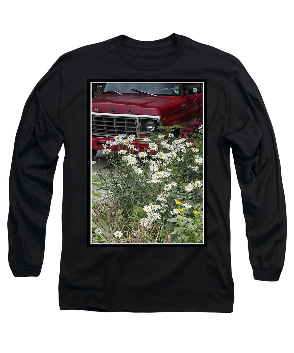 Color Long Sleeve T-Shirt featuring the photograph Country Garden by Rebecca Samler
