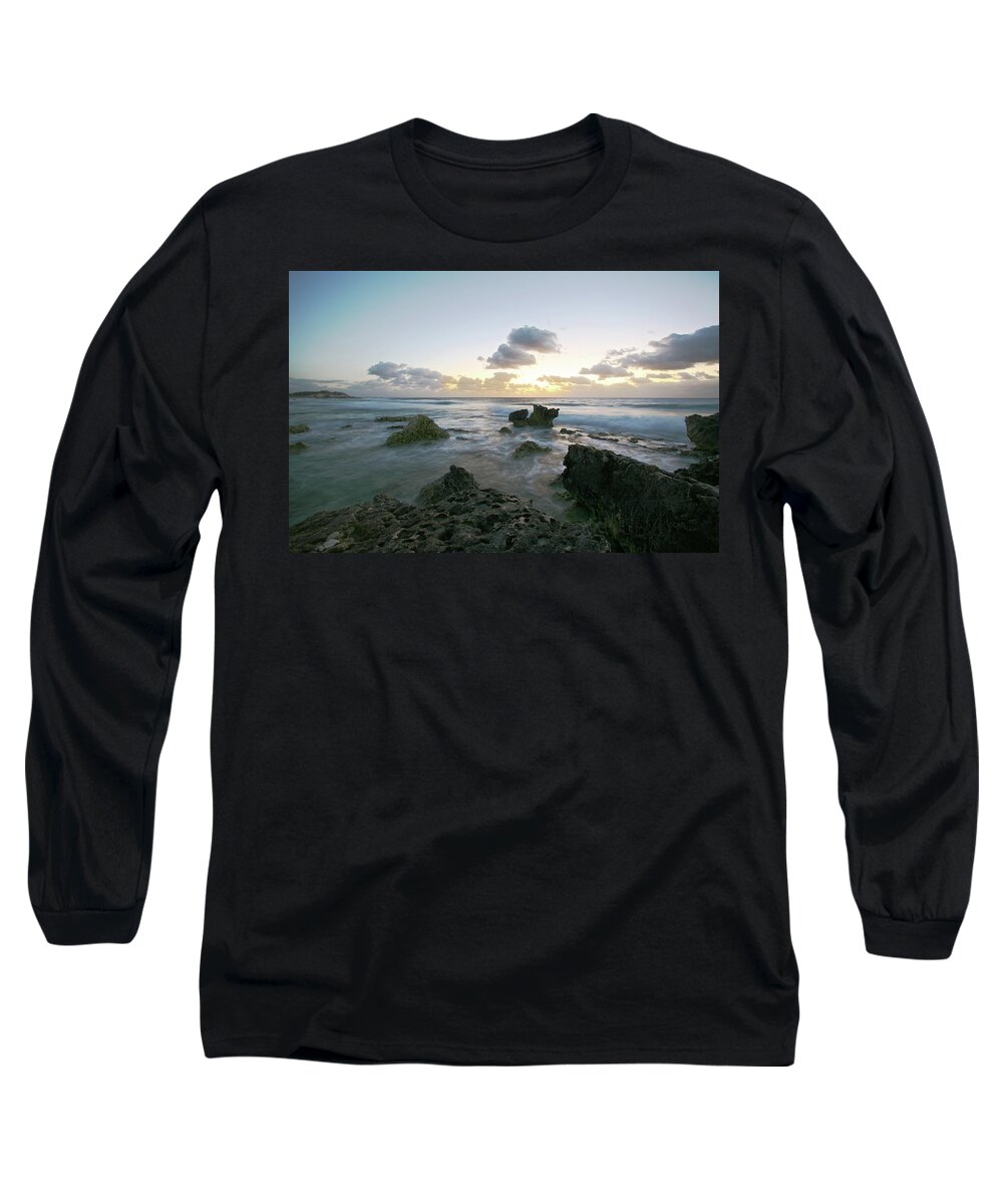 Cozumel Long Sleeve T-Shirt featuring the photograph Cozumel Sunrise by Robert Och