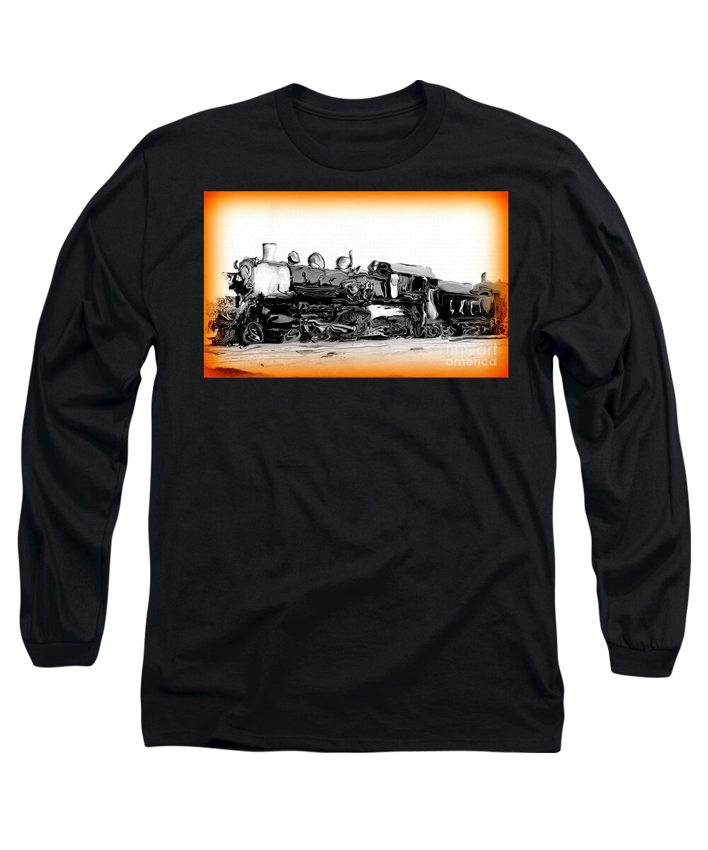 Train Long Sleeve T-Shirt featuring the photograph Crazy Train 2 by Rick Rauzi