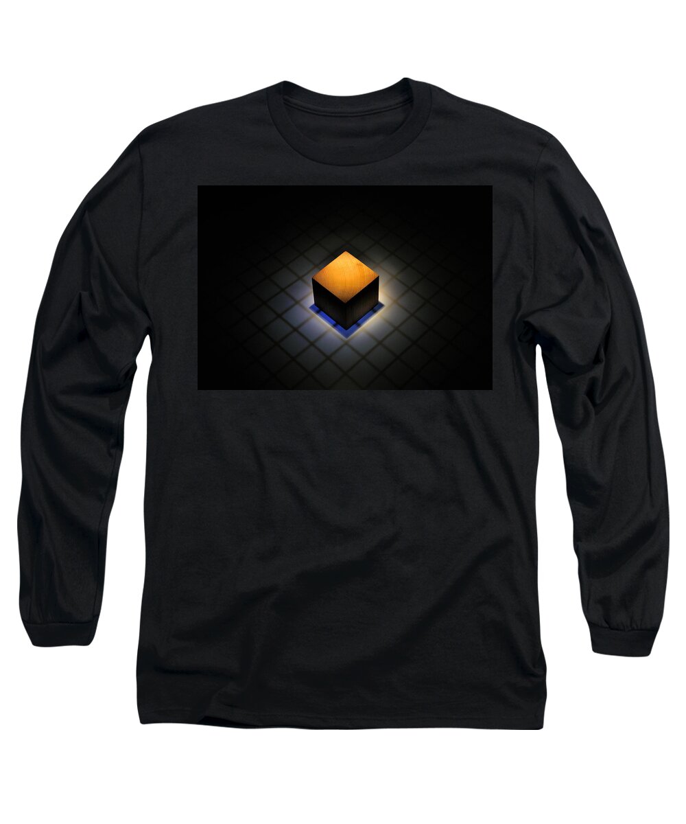 Cube Long Sleeve T-Shirt featuring the photograph Cubed by Mark Fuller