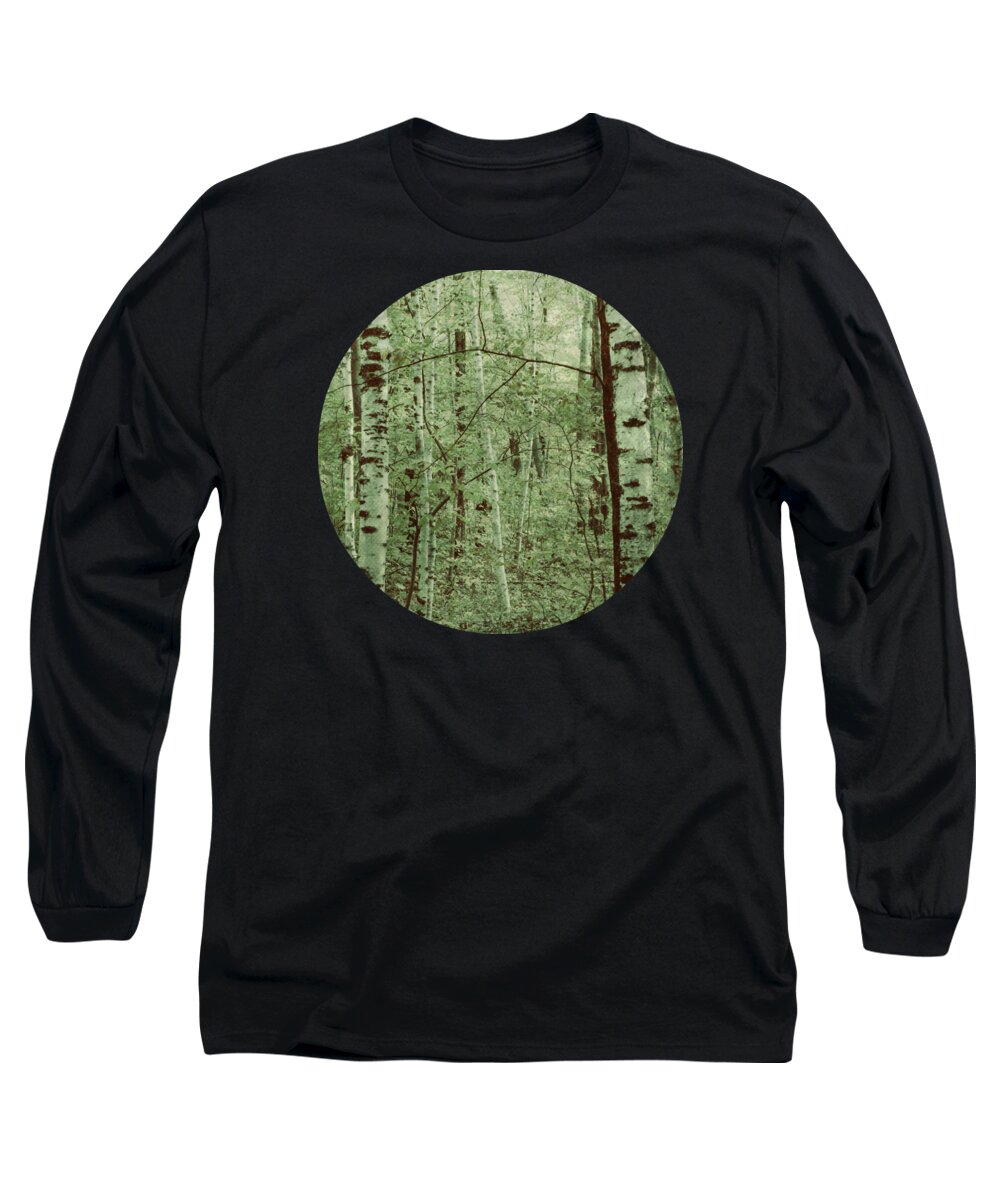 Soft Forest Long Sleeve T-Shirt featuring the photograph Dreams of a Forest by Mary Wolf