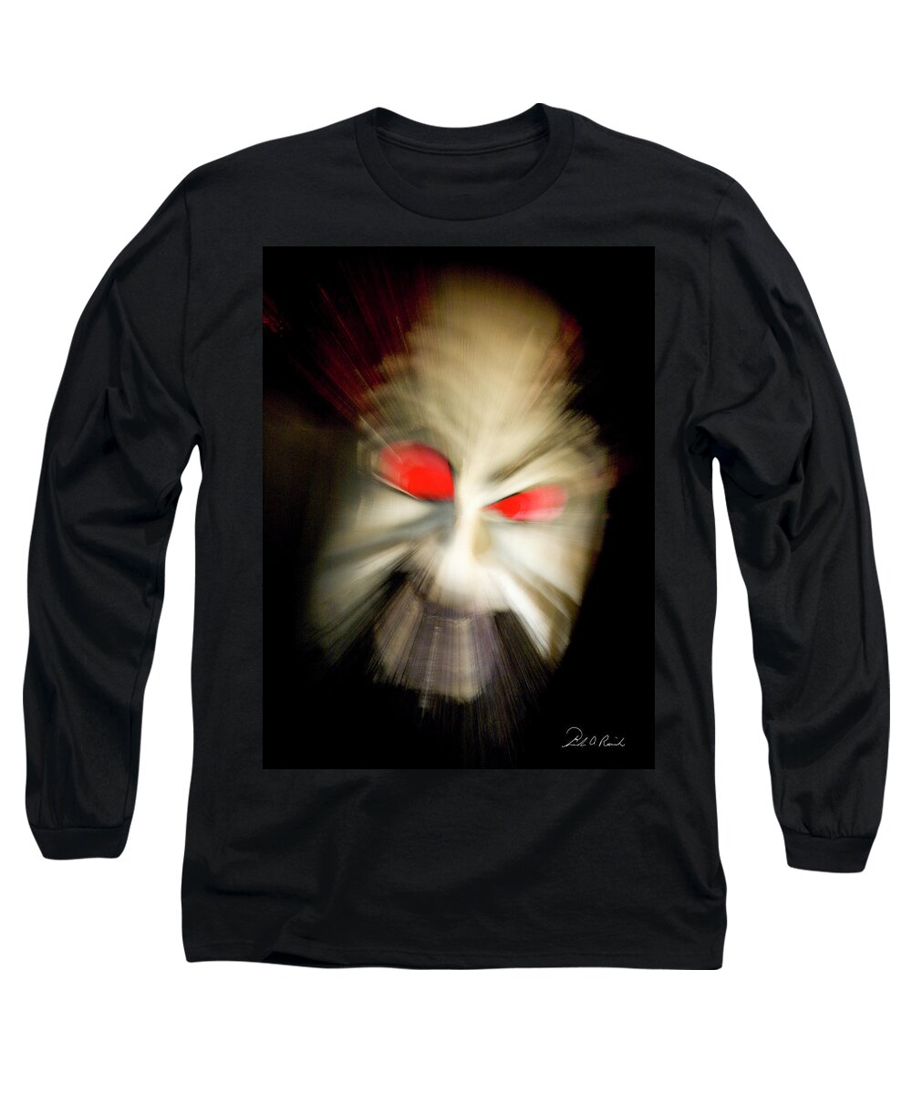 Color Long Sleeve T-Shirt featuring the photograph Evil Lust by Frederic A Reinecke