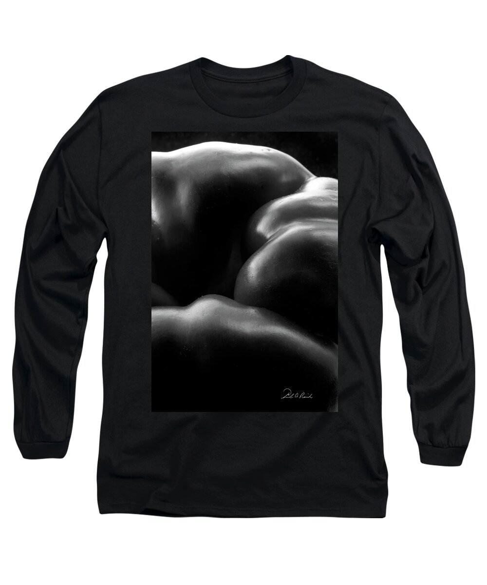 Black & White Long Sleeve T-Shirt featuring the photograph Exotic Landscape by Frederic A Reinecke