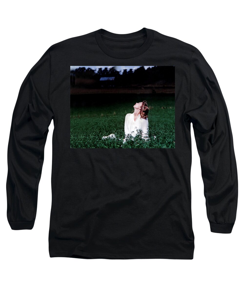 Woman Long Sleeve T-Shirt featuring the photograph Field Of Dreams by DArcy Evans