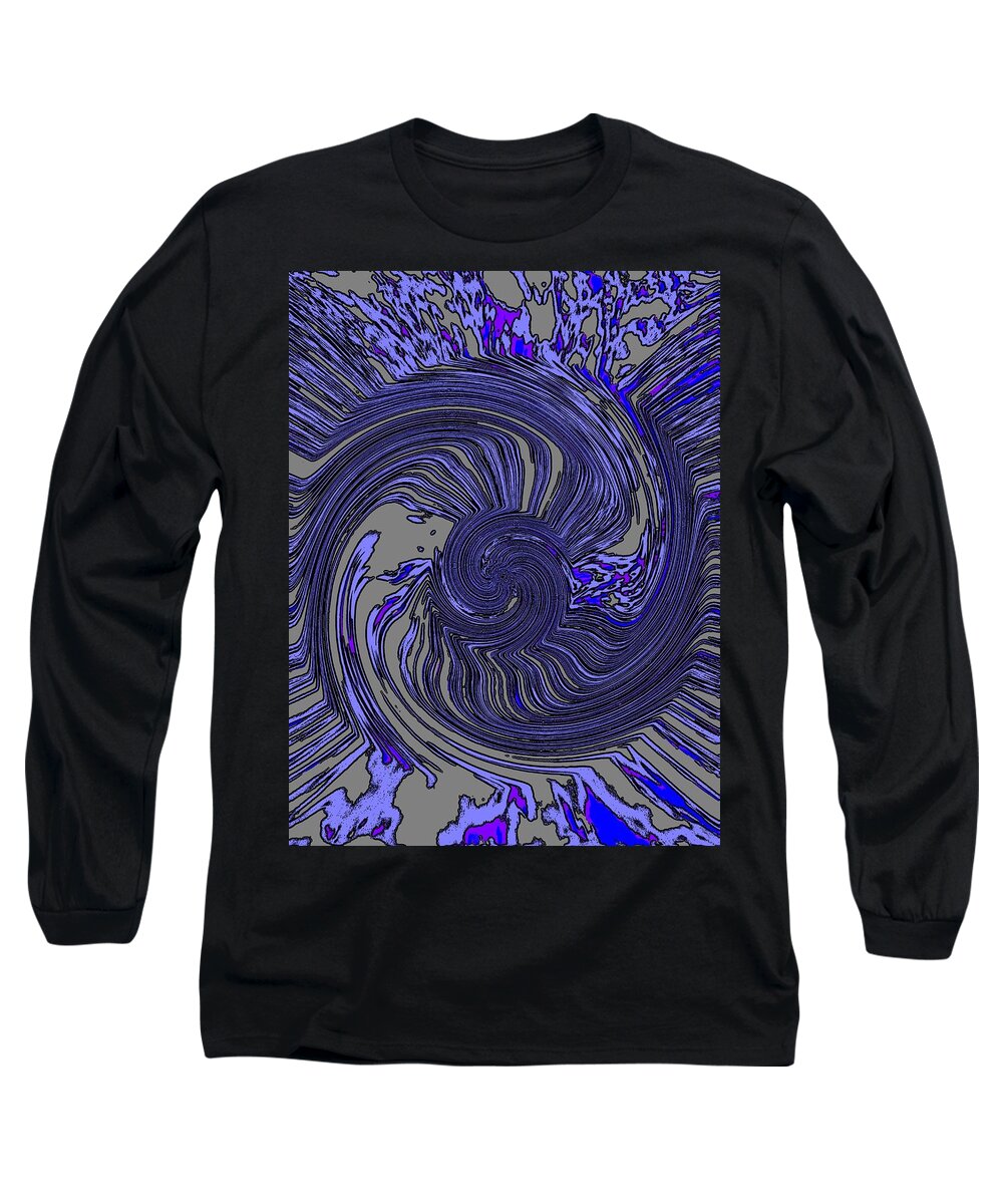 Force Long Sleeve T-Shirt featuring the digital art Force Of Nature by Tim Allen