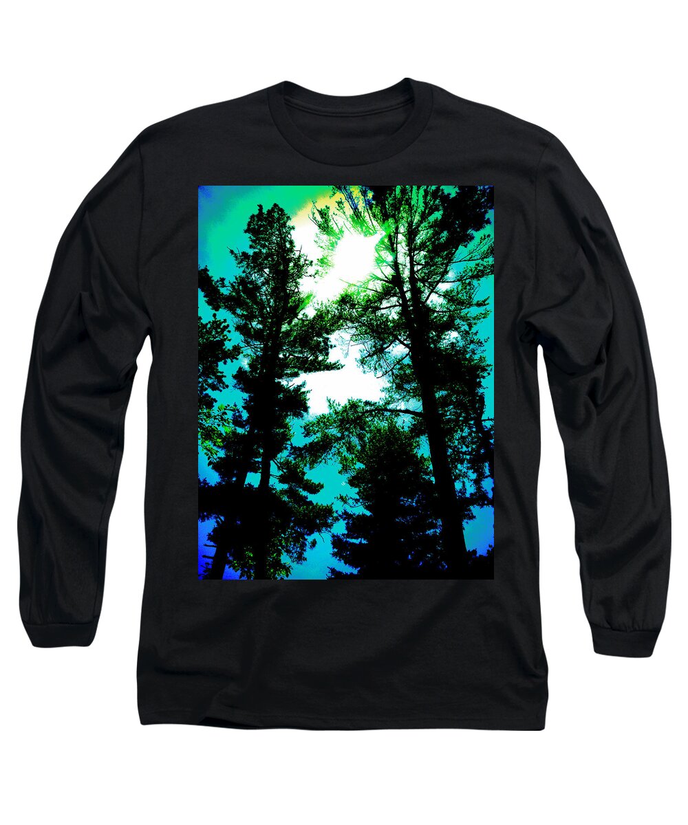 Forest Long Sleeve T-Shirt featuring the photograph Forest by Kate Arsenault 