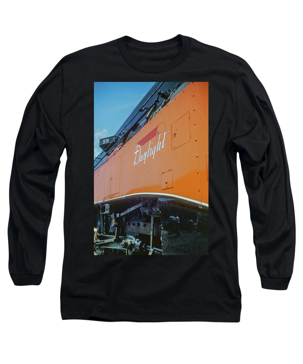 Fine Art Long Sleeve T-Shirt featuring the photograph Former Southern Pacific Locomotive No. 4449 Restored in Daylight Livery by Frank DiMarco