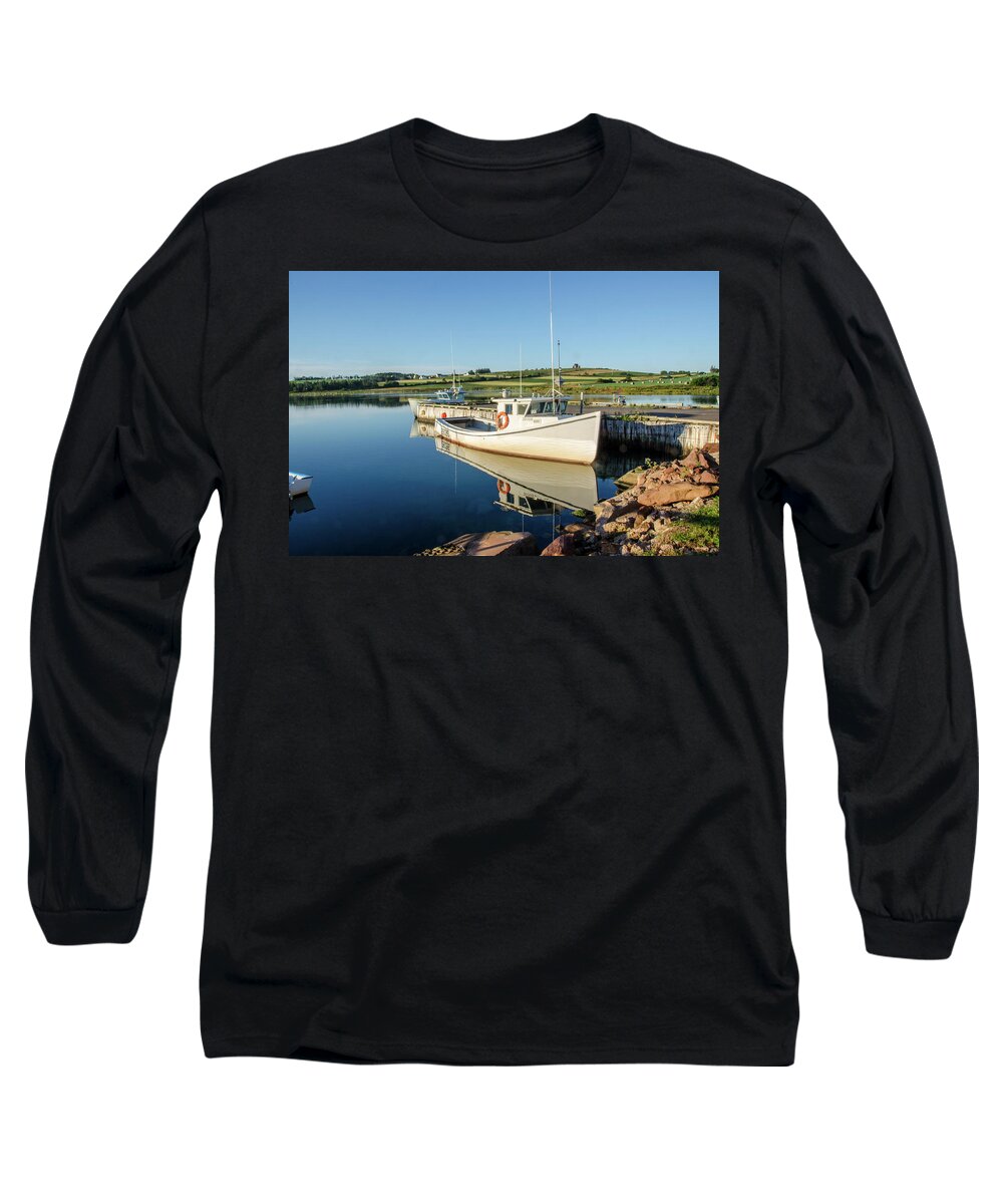 Prince Edward Island Long Sleeve T-Shirt featuring the photograph French River, Prince Edward Island by Douglas Wielfaert