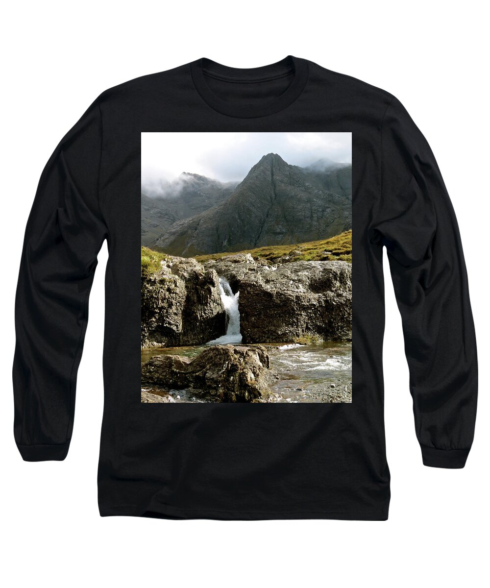 Fairy Pools Long Sleeve T-Shirt featuring the photograph Glen Brittle by Azthet Photography