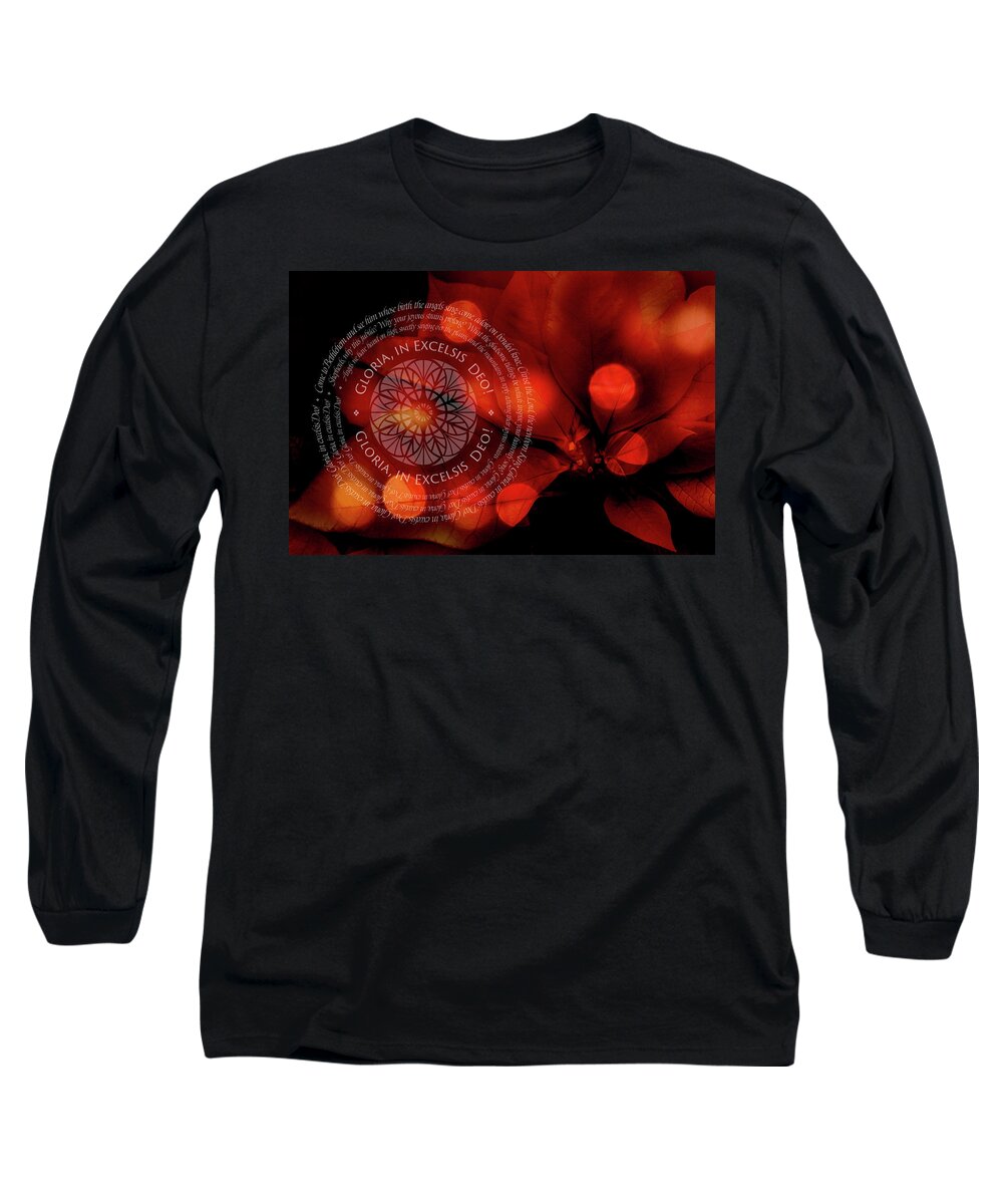 Christmas Long Sleeve T-Shirt featuring the digital art Gloria 2 by Terry Davis