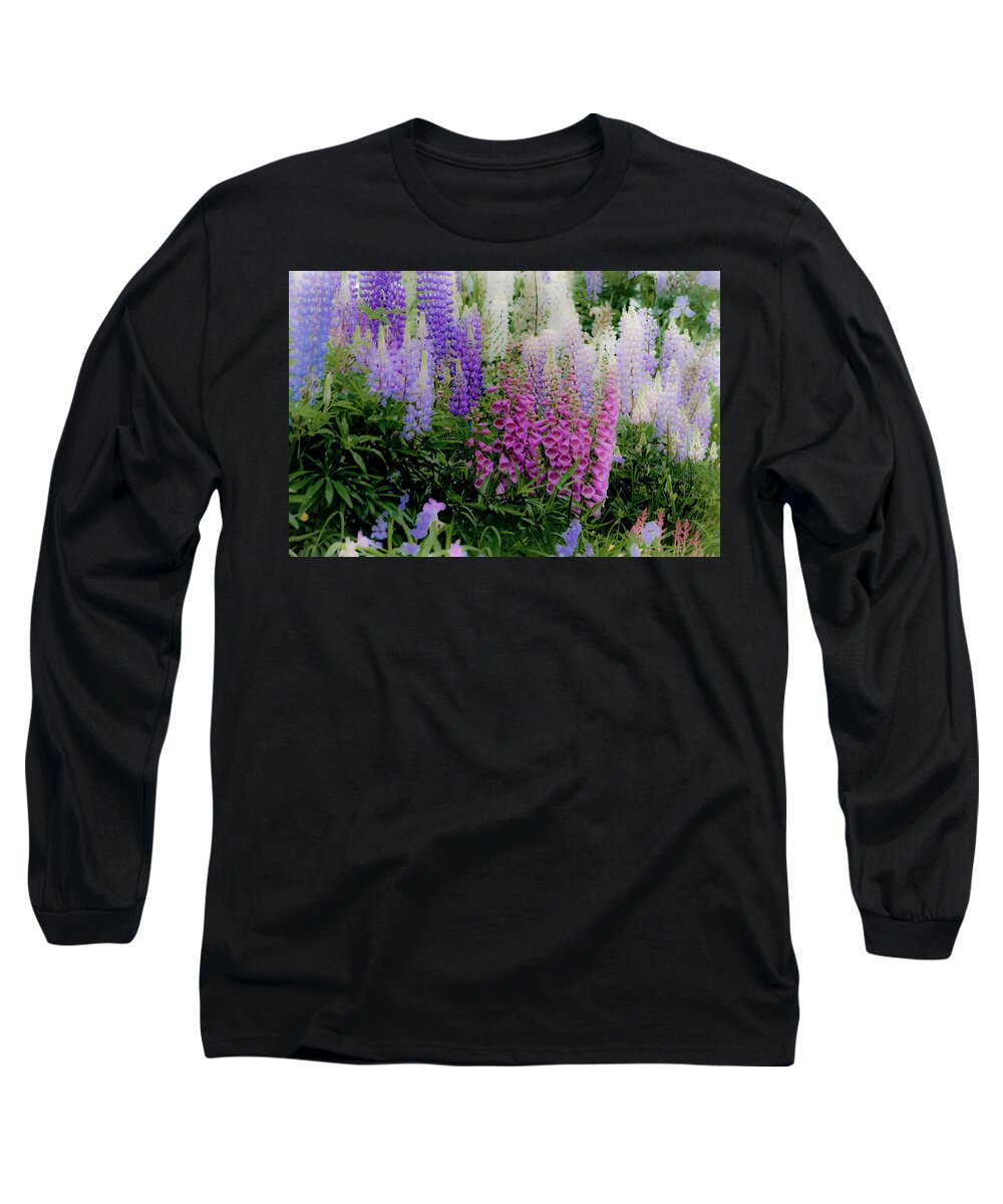 Flowers Long Sleeve T-Shirt featuring the photograph Glorified by Jeff Cooper