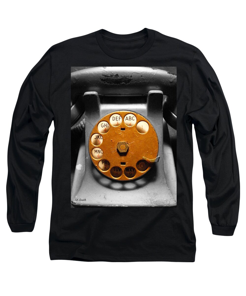 Gold Finger Long Sleeve T-Shirt featuring the photograph Gold Finger by Edward Smith