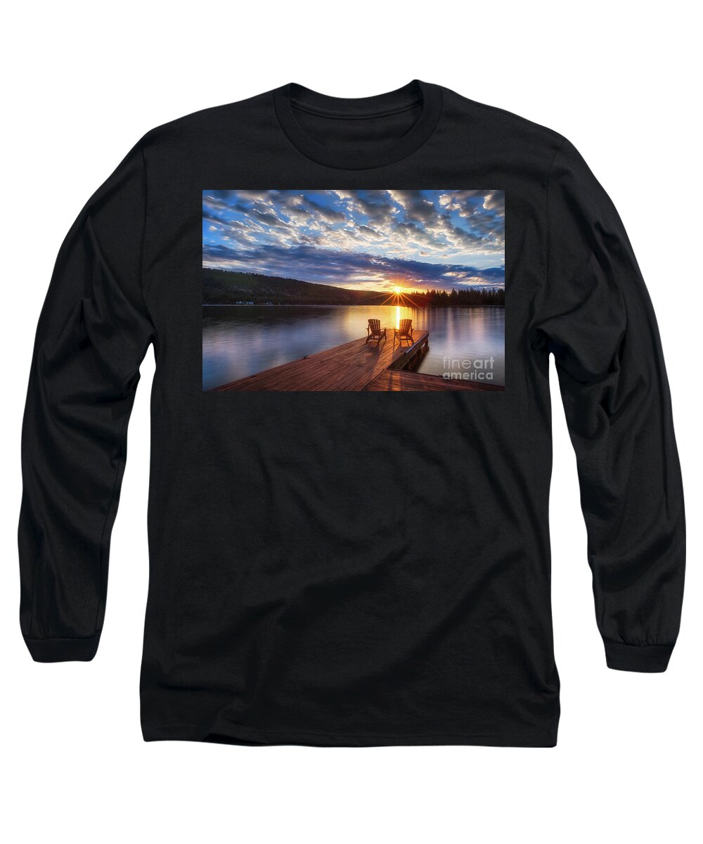 Sierras Long Sleeve T-Shirt featuring the photograph Good Morning Sun by Anthony Michael Bonafede