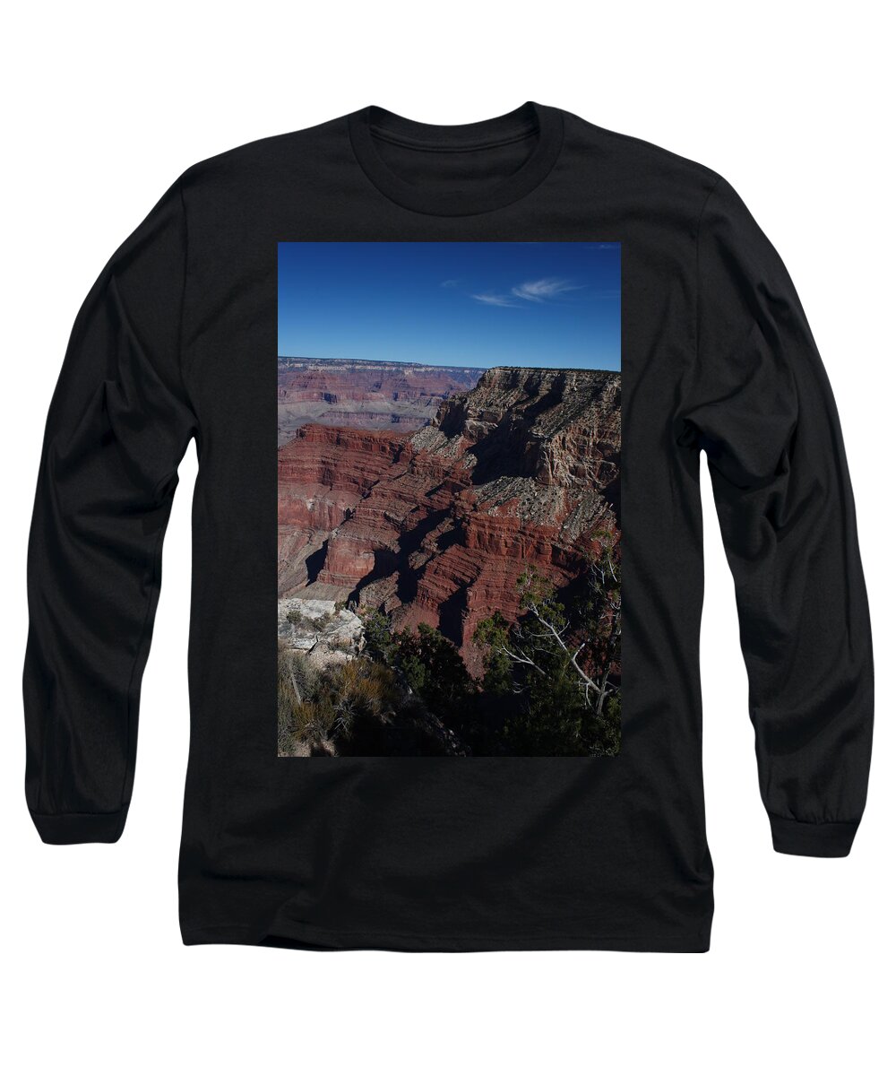 Grand Canyon National Park Landscape Long Sleeve T-Shirt featuring the photograph Grand Canyon by Barbara Smith-Baker