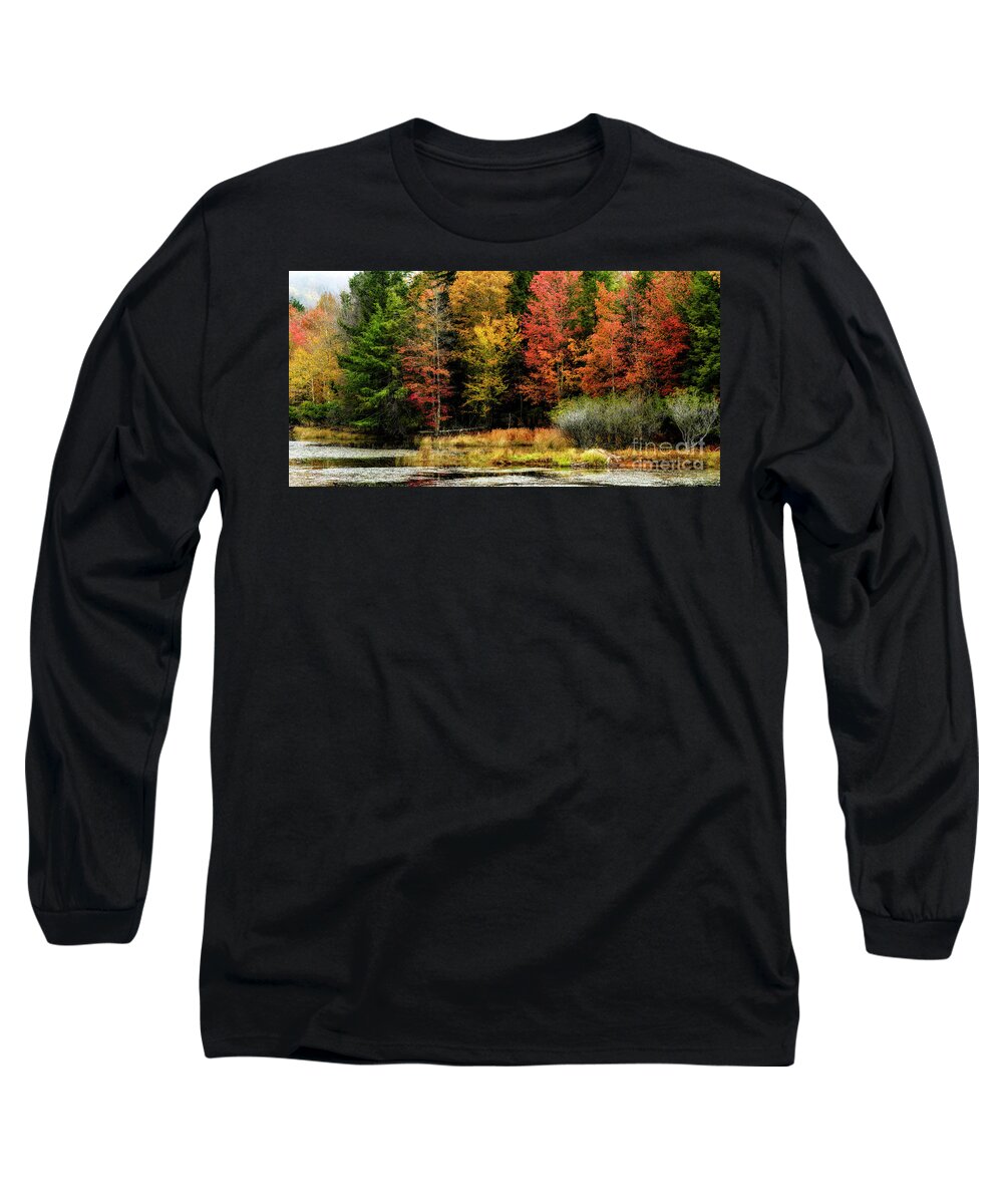 Fall Long Sleeve T-Shirt featuring the photograph Handley Wildlife Managment Area by Thomas R Fletcher