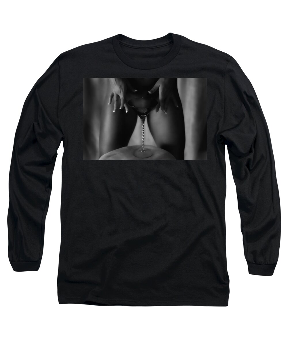 Woman Long Sleeve T-Shirt featuring the photograph Happy Hour by Donna Blackhall