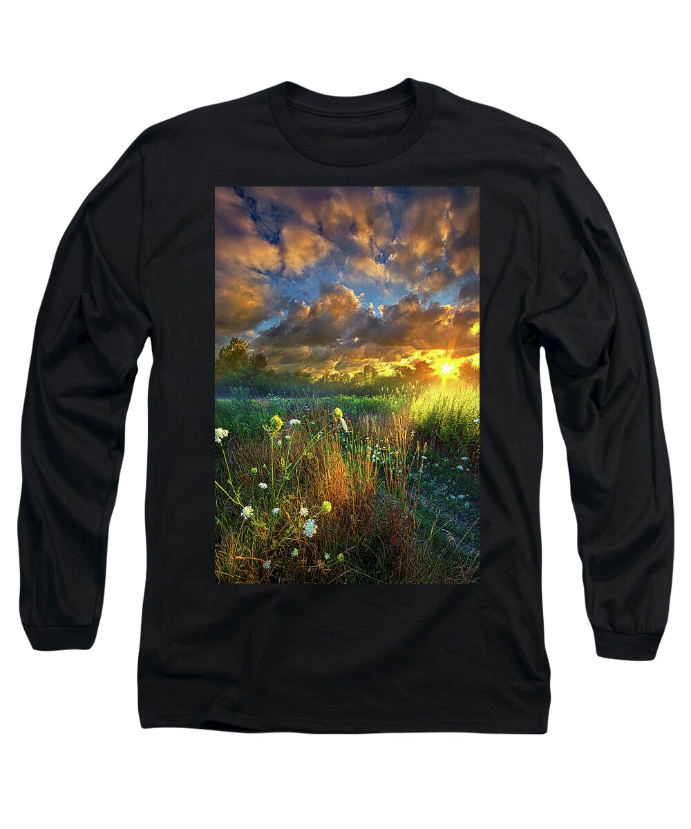 Summer Long Sleeve T-Shirt featuring the photograph Heaven Knows by Phil Koch
