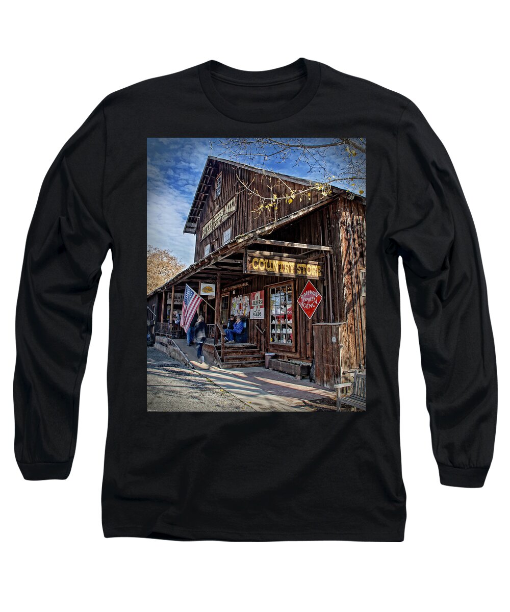Historic Long Sleeve T-Shirt featuring the photograph Historic Butte Creek Mill by Mick Anderson