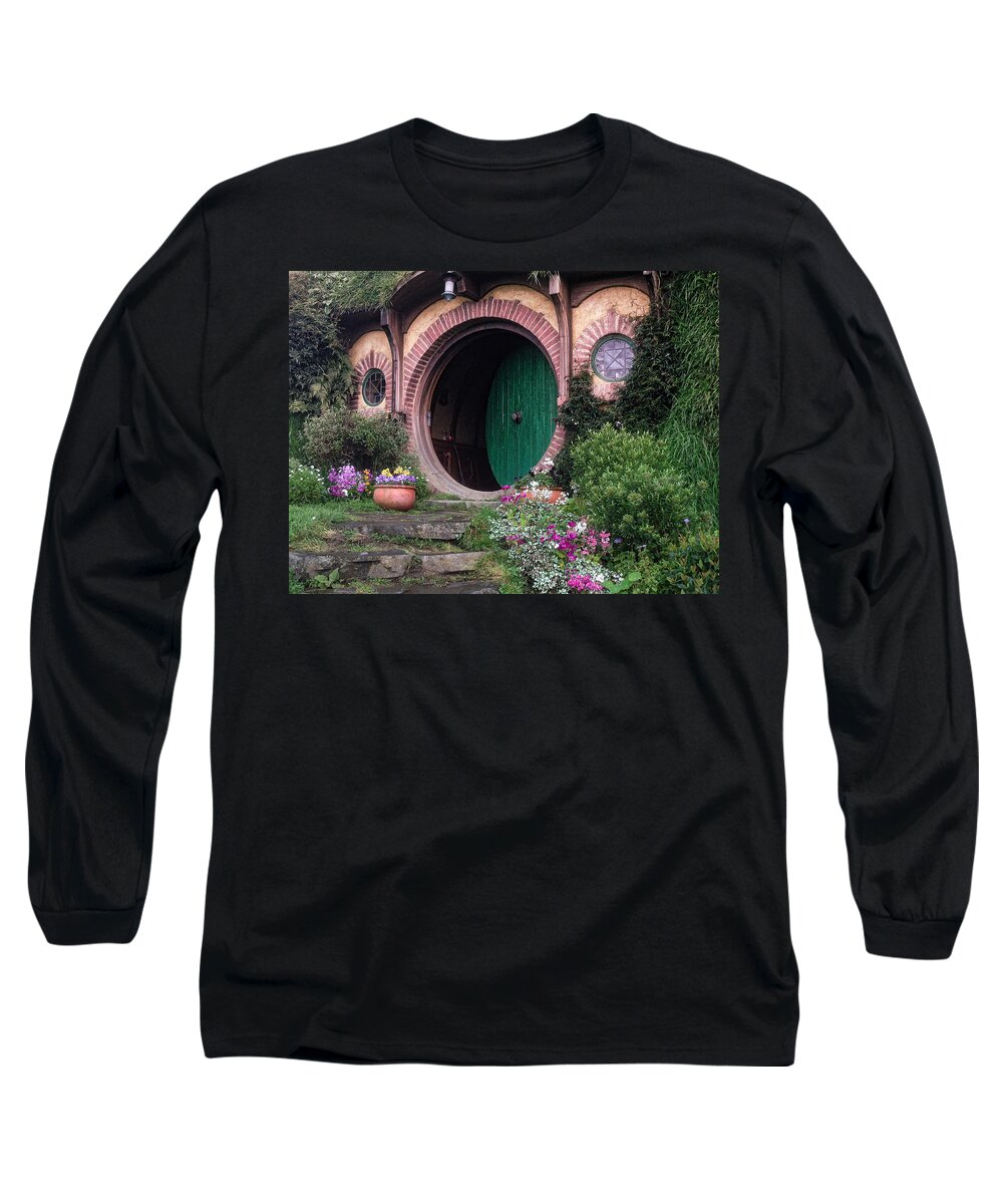Photograph Long Sleeve T-Shirt featuring the photograph Hobbit House by Richard Gehlbach