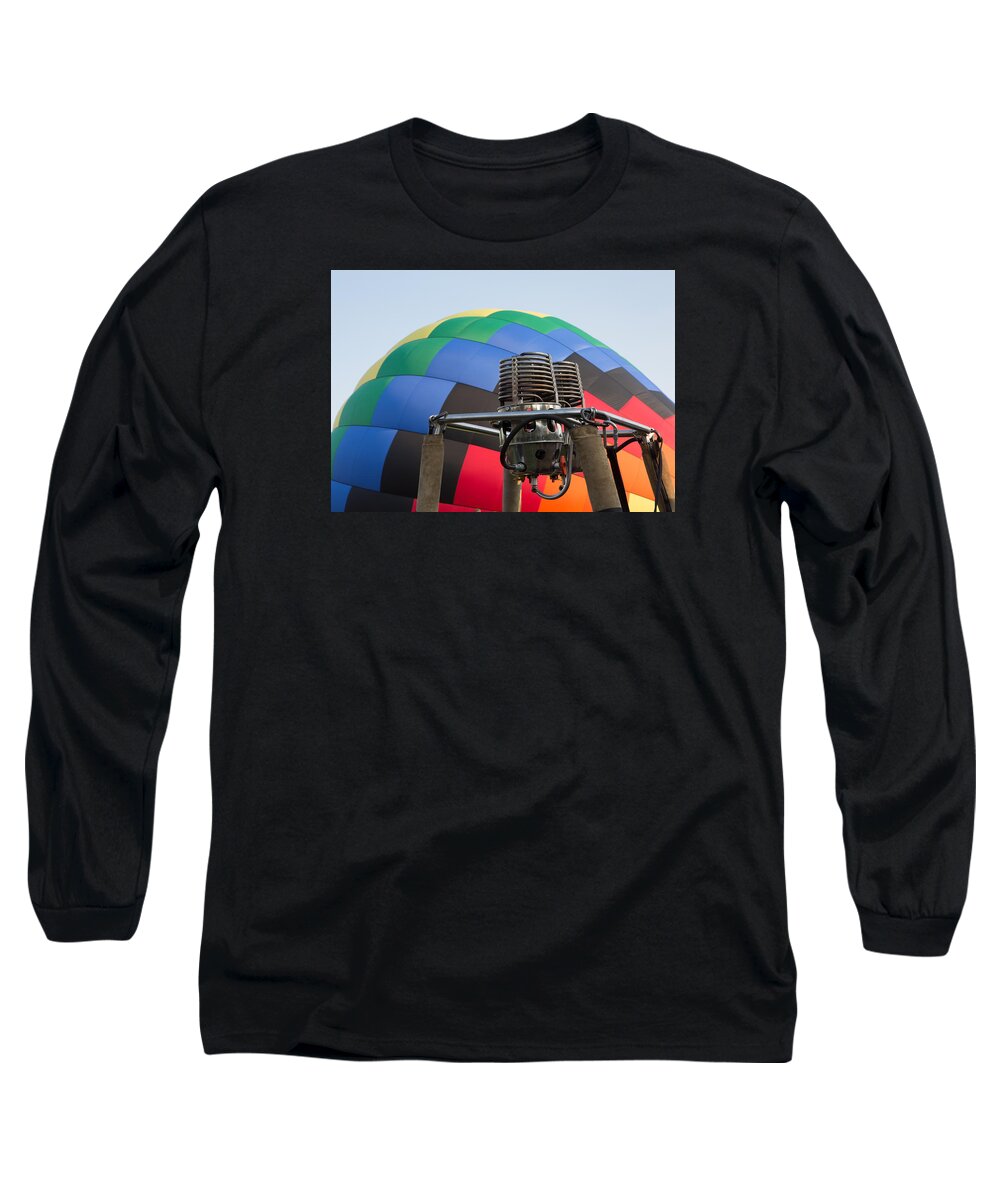 Aerostat Long Sleeve T-Shirt featuring the photograph Hot Air Balloning by Kyle Lee