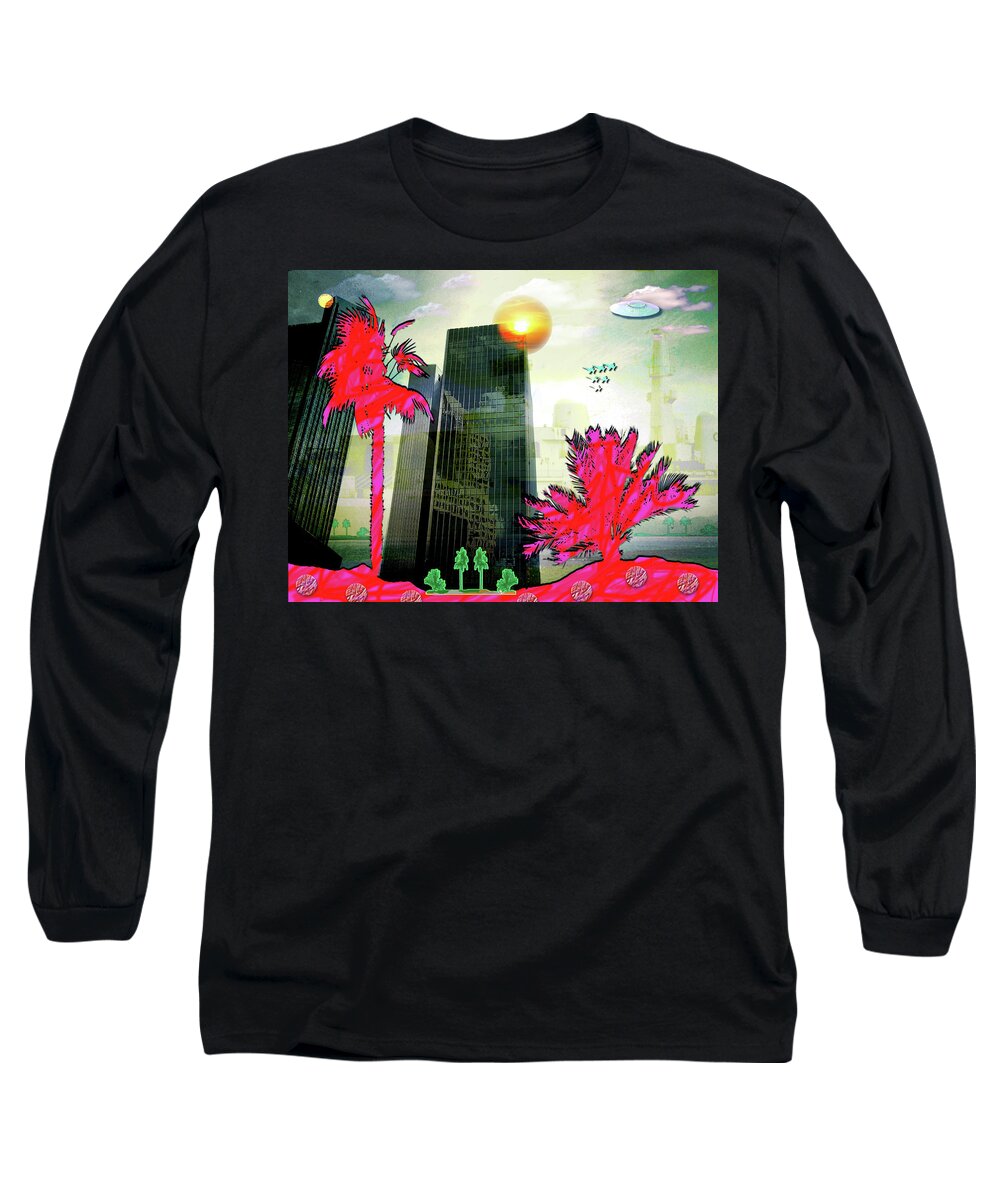 Digital Long Sleeve T-Shirt featuring the photograph In The Tropics by Rod Whyte