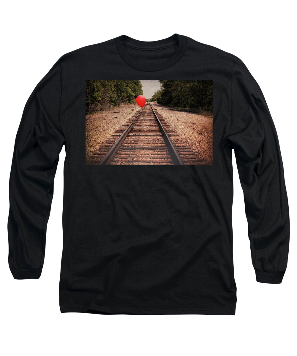 Railroad Long Sleeve T-Shirt featuring the photograph Journey by Tom Mc Nemar