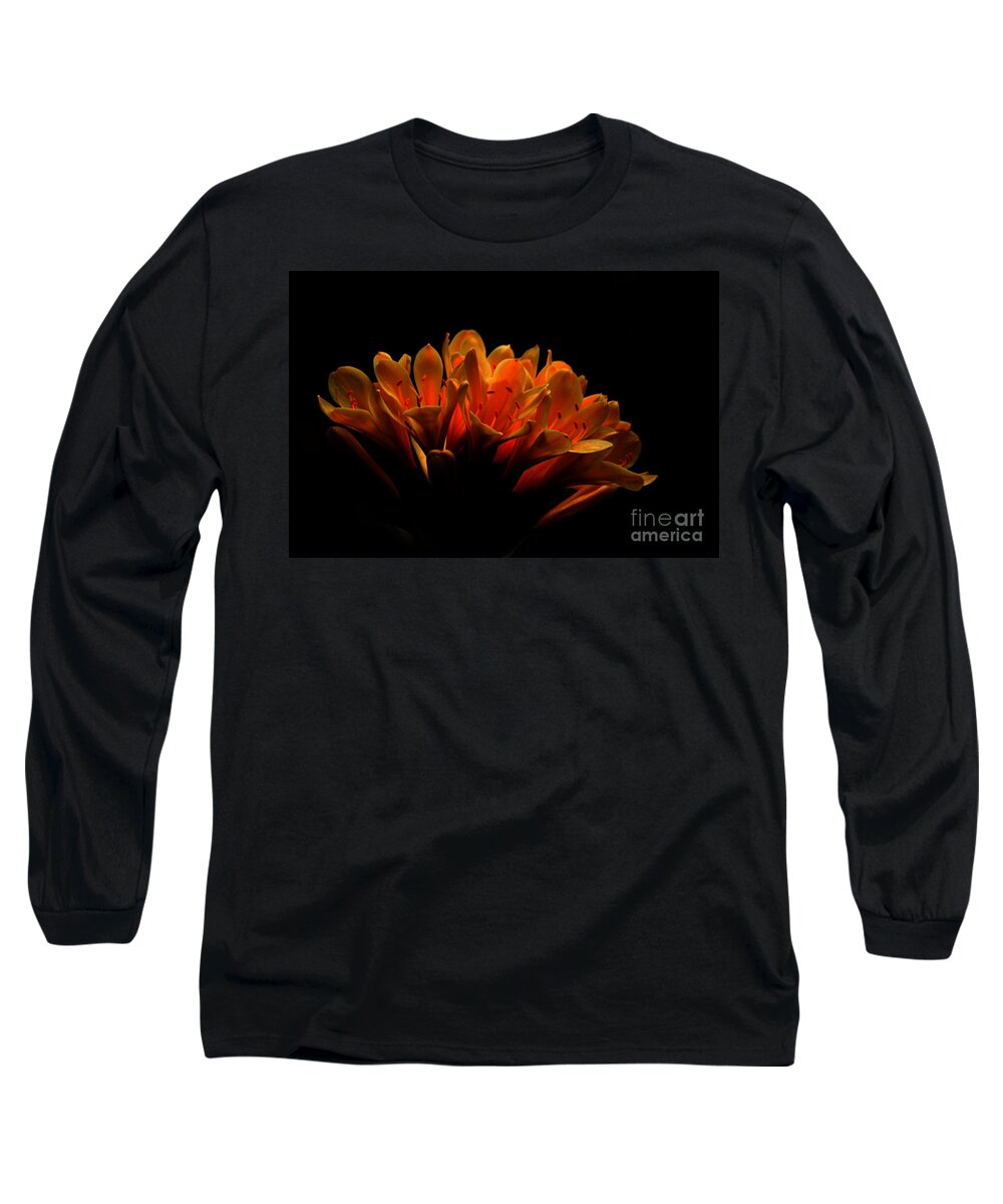 Floral Long Sleeve T-Shirt featuring the photograph Kaffir Lily by James Eddy