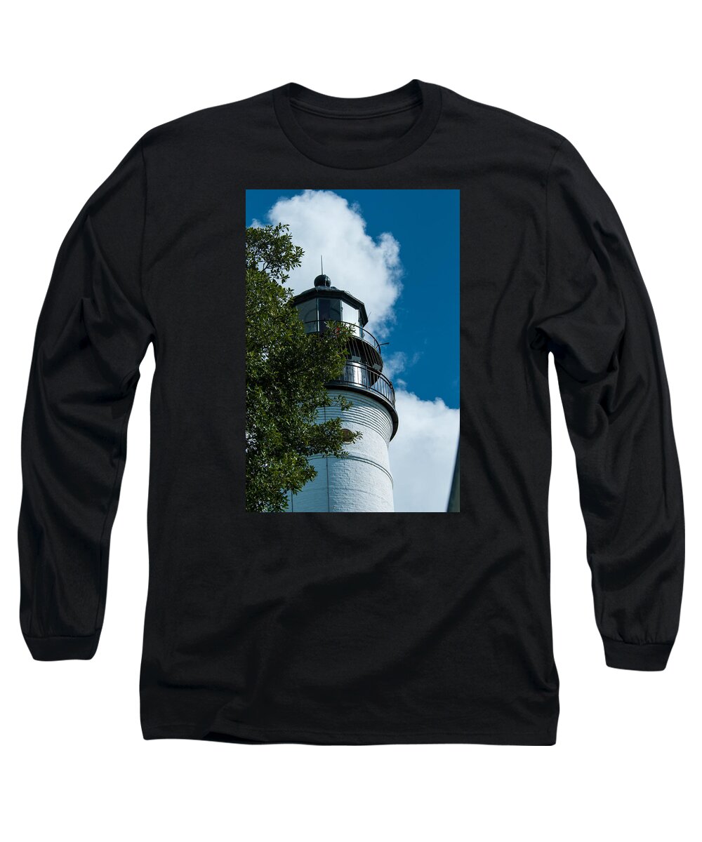 1848 Long Sleeve T-Shirt featuring the photograph Key West Lighthouse by Brian Green