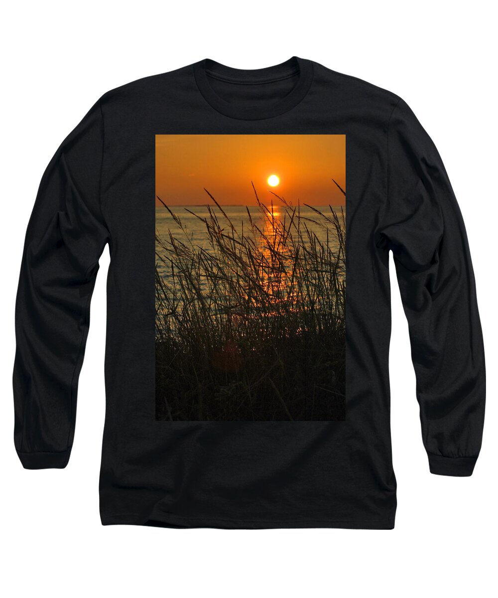 Photography Long Sleeve T-Shirt featuring the photograph Key West Sunset by Susanne Van Hulst