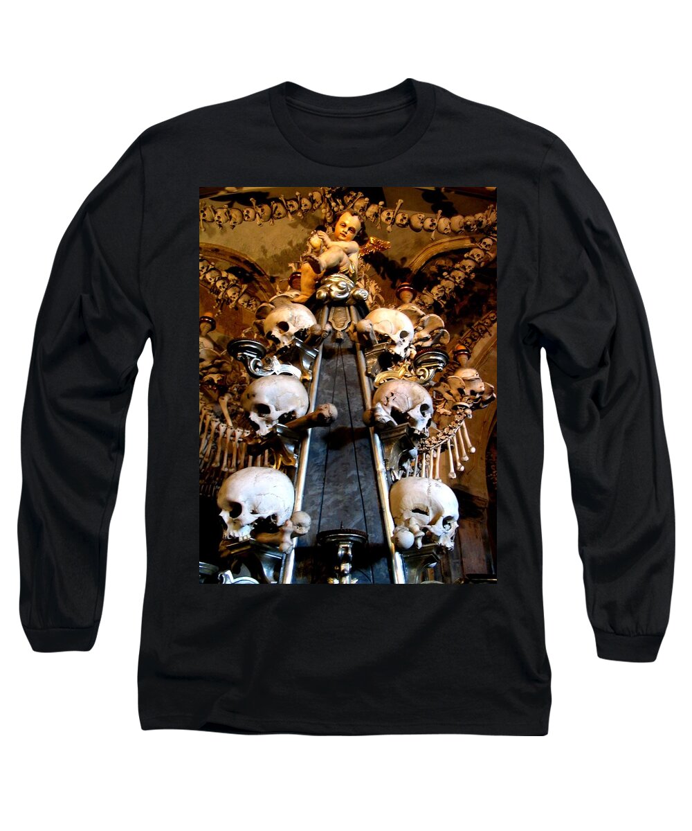 Kutna Hora Long Sleeve T-Shirt featuring the photograph Kutna Hora CZ by MB Dallocchio