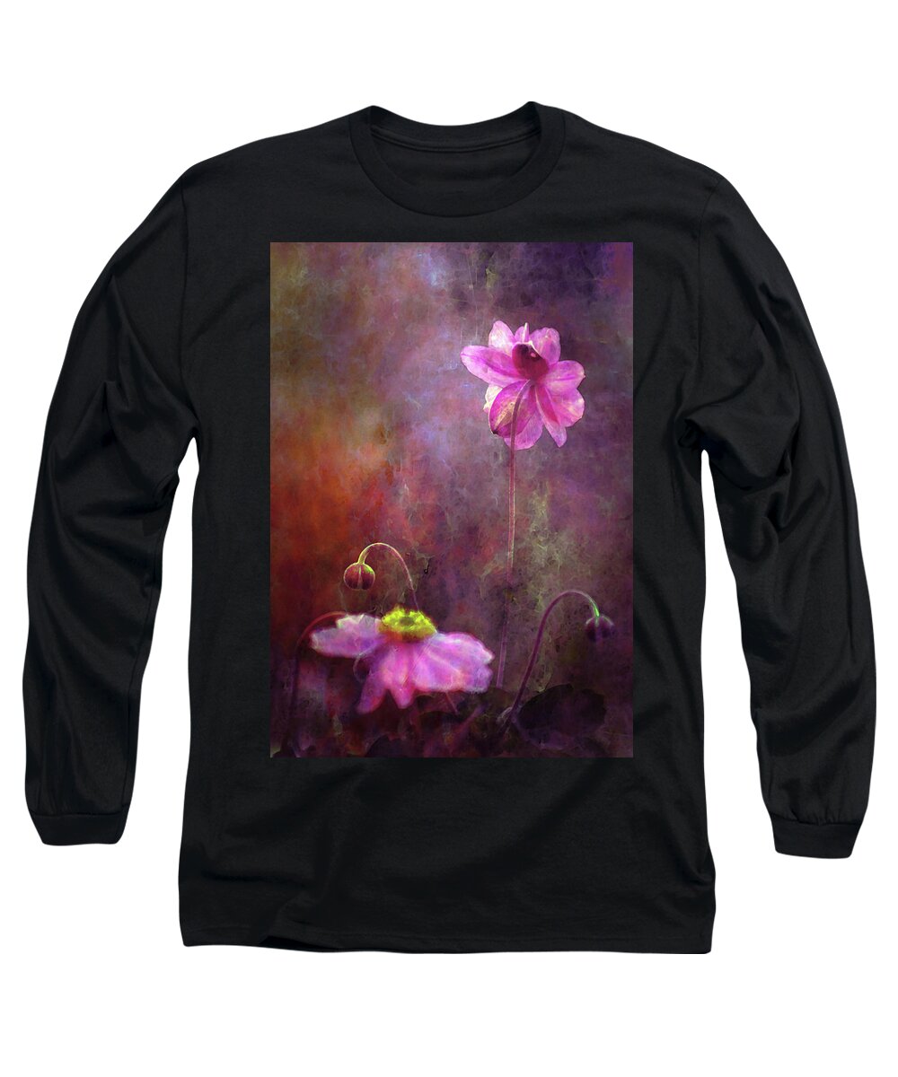 Lost Long Sleeve T-Shirt featuring the photograph Lost Turning Away 3860 LW_2 by Steven Ward