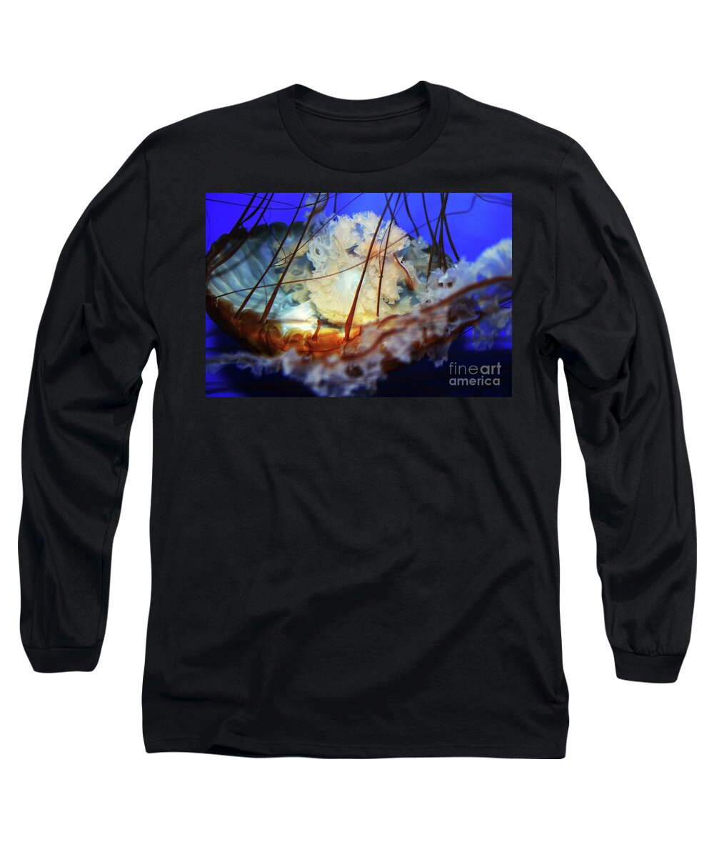  Long Sleeve T-Shirt featuring the photograph Monterey Jellyfish by Eileen Gayle