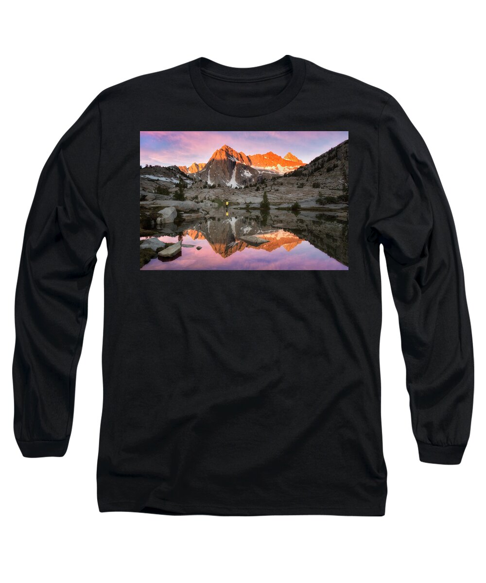 Sunrise Long Sleeve T-Shirt featuring the photograph Mountain Air by Nicki Frates