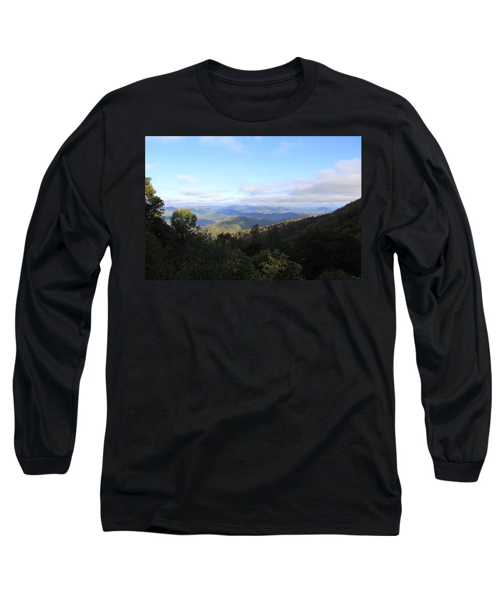Mountains Long Sleeve T-Shirt featuring the photograph Mountain Landscape 1 by Allen Nice-Webb