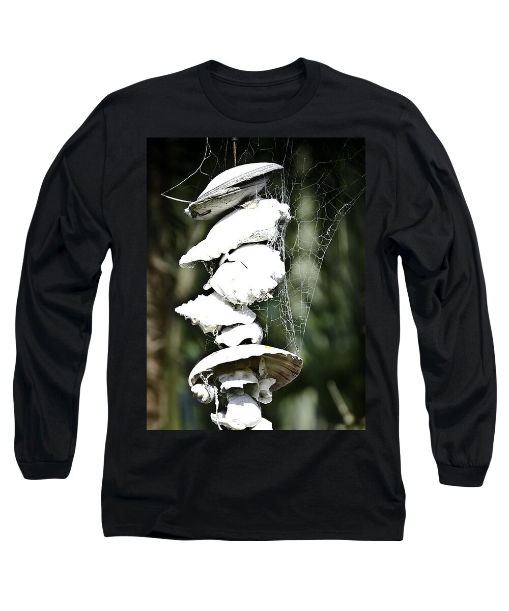 Ocean Long Sleeve T-Shirt featuring the photograph Ocean Shells Composition by Yurix Sardinelly