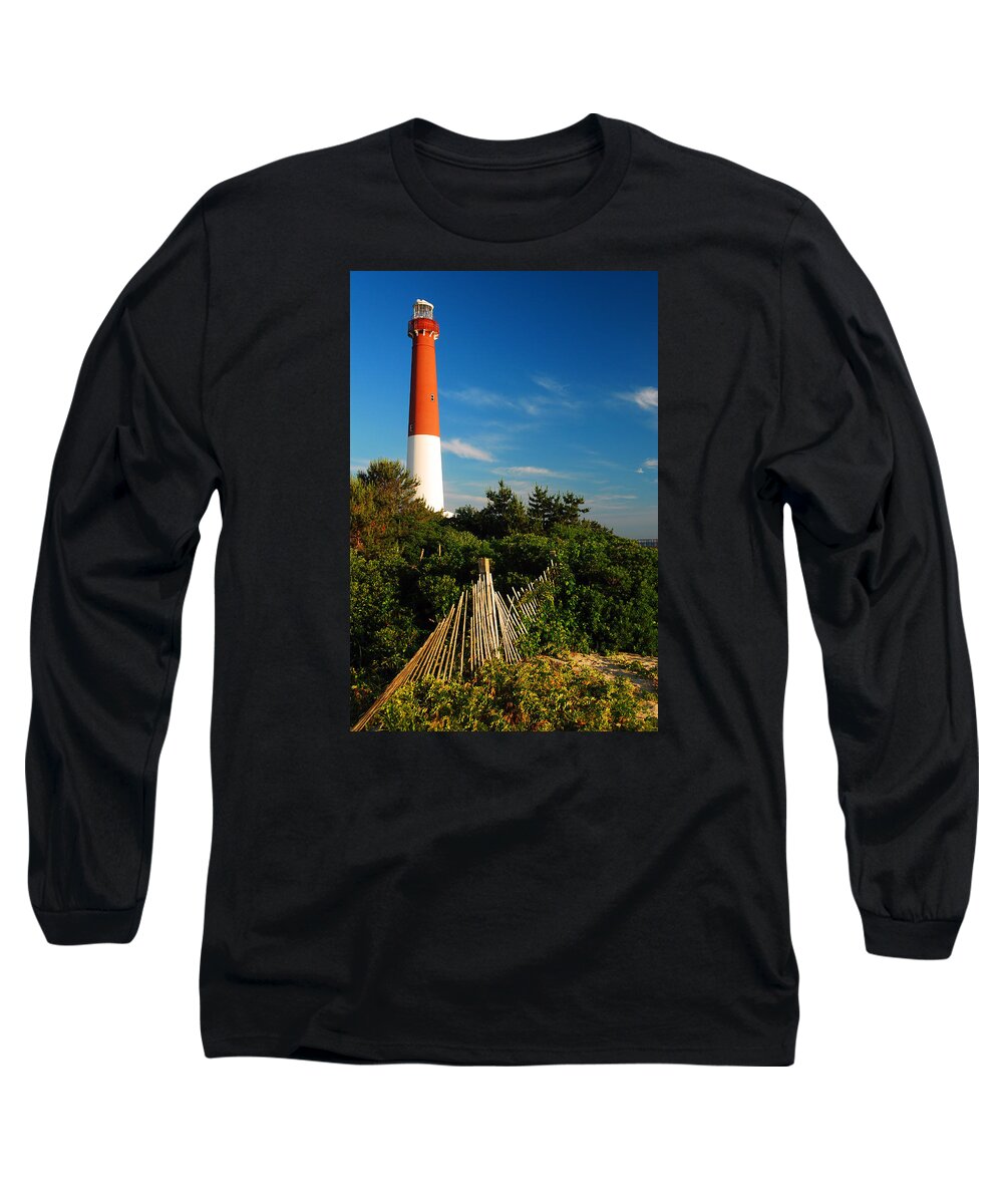 Barnegat Long Sleeve T-Shirt featuring the photograph Old Barney by James Kirkikis