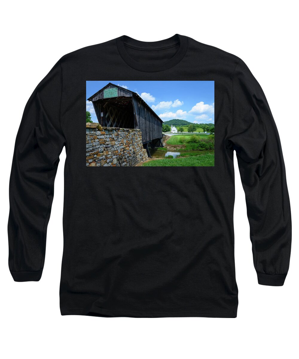 Flemingsburg Long Sleeve T-Shirt featuring the photograph Old Country Road by Michael Scott