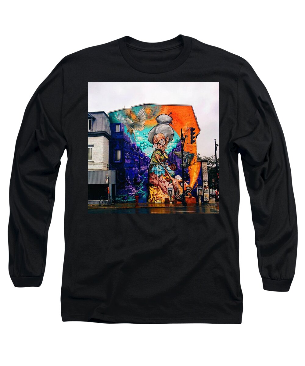 Gloomyday Long Sleeve T-Shirt featuring the photograph On A Dismal, Cloudy Day This Work Of by Senjuti Kundu