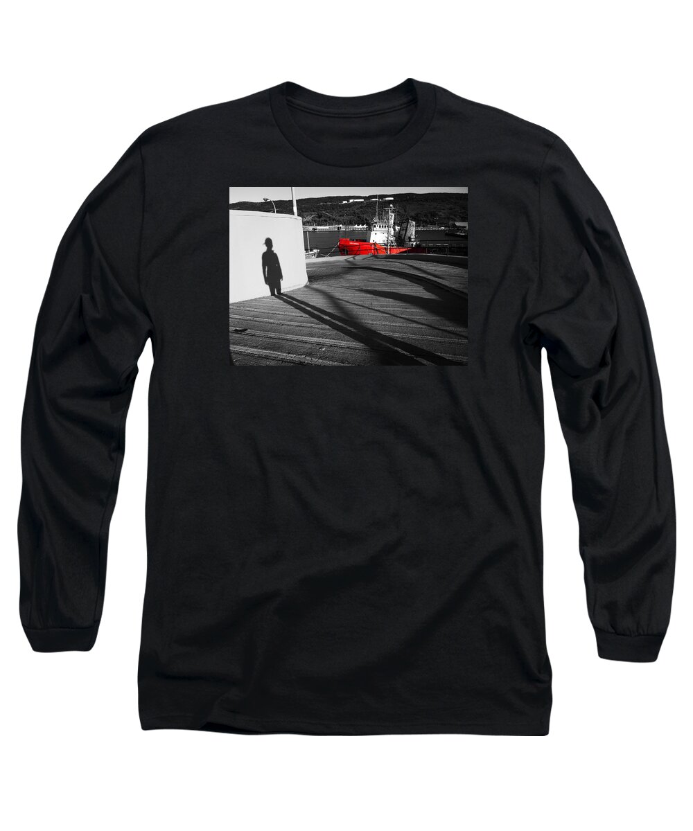 Parting Long Sleeve T-Shirt featuring the photograph Parting by Zinvolle Art
